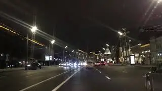 По ночной Москве