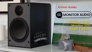 Monitor Audio Monitor 100 Black Edition | Budget Hi-Fi Bookshelf Speakers for $230