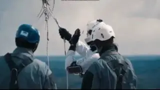 Первый в истории прыжок с дрона на парашюте,The first jump in the history with a parachute, with unm