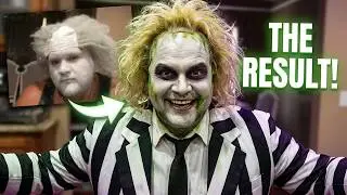 i TURNED my DAD INTO BEETLEJUICE in REAL LIFE!
