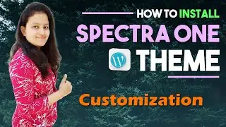 Spectra One WordPress Theme | Spectra One Theme Customization