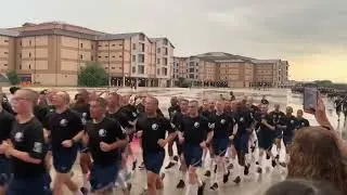 AIR FORCE GRADUATION  RUNS-Day One