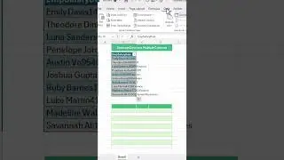 Power Query Trick To Separate Data In Excel 💯 | Excel Tips And Tricks 🔥 #shorts #exceltricks