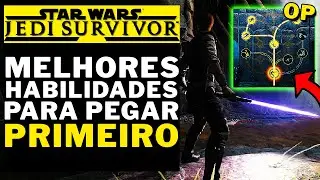 STAR WARS JEDI SURVIVOR - MELHORES HABILIDADES PARA PEGAR PRIMEIRO!!!!! NO INICIO!!!!