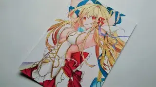 How to draw Alice step by step [kimi to boku no saigo no senjou] | Mengggambar Alice