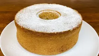 CHIFFON CAKE (senza cremor tartaro)