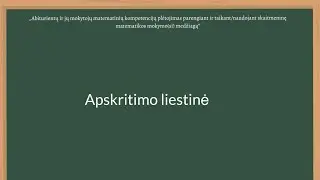 Apskritimo liestinė