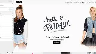 Wordpress ile Bir e-Ticaret Site Kurulumu | 💰Divi Theme E-Ticaret Eğitimi💰  | 4.Bölüm