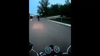 Покатушки на мопеде Альфа и Карпаты