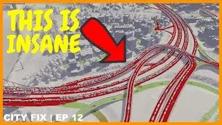 Fixing the Longest Traffic Jam Ever | CITY FIX | Cities Skylines