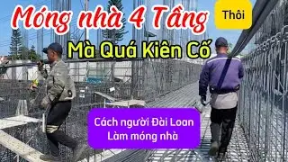 Quá trình làm sắt móng nhà 3 tầng của nữ hot girl Đài Loan-xây dựng ở Đài Loan