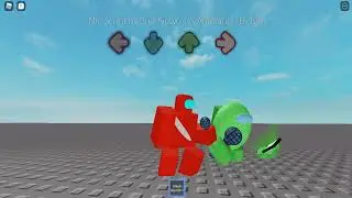 Roblox FNF | Green Impostor Animation [V.s Impostor V3]