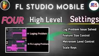 FL Studio Mobile Pro Level Settings | Laging Problem Solve | Smart Cg Tech
