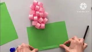 Мастер-класс по аппликации: "Гиацинты" Автор: Концовенко Е.В.