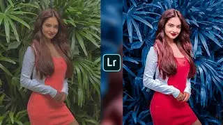 Lightroom Red And Blue Photo Editing|Lightroom Photo editing - Lightroom Presets|Photo Editing video