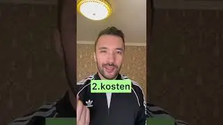 Слово “KOSTEN” на практике🇩🇪