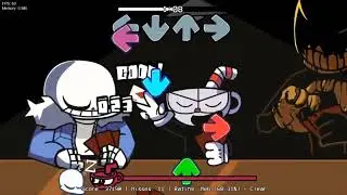 FNF Mod | Full Pasta Night Song | Friday Night Funkin' Cuphead, Sans, Bendy