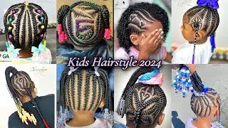 Back-To-School Hairstyles For Black Kids 2024 | Cute And Easy Hairstyles For Busy Mornings