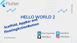 Flutter Beginner Project: Hello World 2