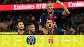 RESUMEN: PSG vs Mónaco - PSG Campeón de Ligue 1