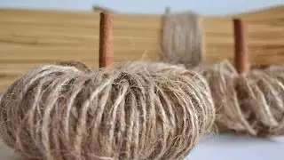 DIY Rustic Twine Pumpkin Tutorial