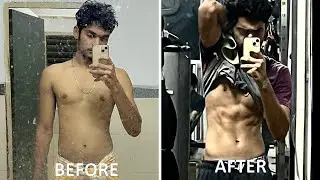 My 2 months 6 pack abs transformation in IIT ROORKEE