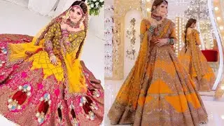 kashee's mehndi dresses || Bridal mehndi dresses|| #todaystyle800