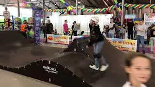 Skateboarding, comp SportLand 2019, Girls