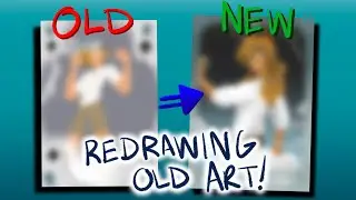 Redrawing Old Art! (+ Q&A Announcement)