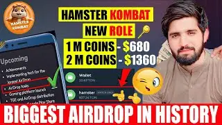 Bigest Update From Hamster Kombat 🥳 | HAMSTER KOMBAT AIRDROP | BIGEST AIRDROP COMING SOON