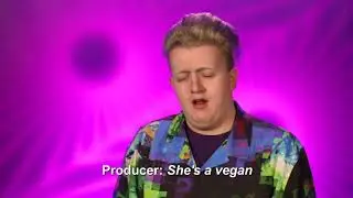 “We eat chicken nuggets together” - Lawrence Chaney ... “she’s vegan”