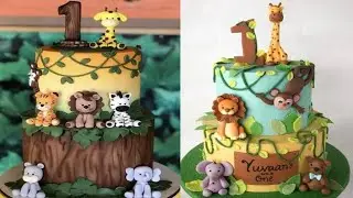 Jungle Safari Cake | Jungle Book Cake