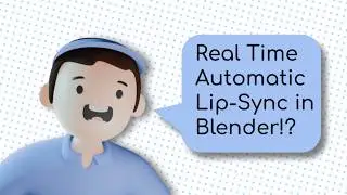 Automate Lip-sync in Blender using Python!