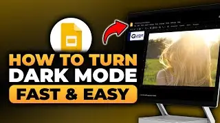 How To Turn Dark Mode On Google Slides (100% WORKS) | NO Yapping | Turn Google Slides Into Dark Mode