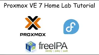freeIPA on Proxmox VE 7 Home Lab Tutorial