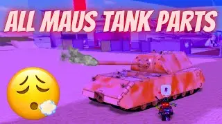 ALL NEW MAUS TANK PART LOCATIONS IN WAR TYCOON (FACE CAM)