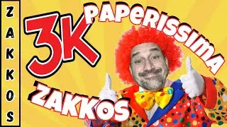 Paperissima Zakkos - Speciale 3000 iscritti 👍