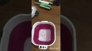 My new cute pink small foldable pot #foldable #pot