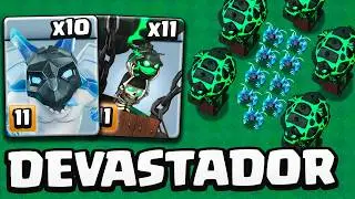 MEJOR Estrategia con GLOBO MAGMÁTICO y ESBIRRO de HIELO ❄️🔥 Clash of Clans