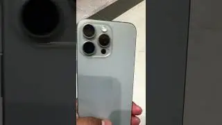 Iphone 15 pro max natural titanium 512GB - iphone 15 pro max #unboxing #iphone