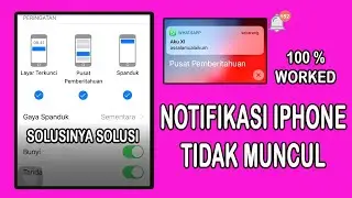 Atasi pop up notifikasi iphone yang tidak bisa muncul