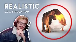 Creating Realistic Lava Simulation With Houdini!