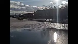 Выглянуло солнышко, поездка в парк.