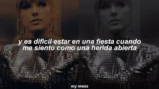 taylor swift - this is me trying (traducida al español)