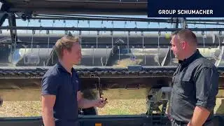 GROUP SCHUMACHER Schneidwerk-Service-Check vor und während der Ernte