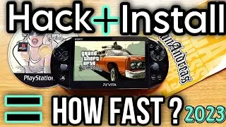 How Fast Can You Hack Ps Vita and Play GTA SA in 2023 ?