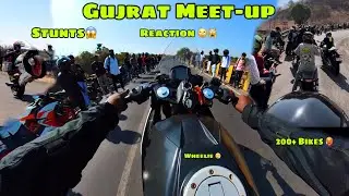 Meet-up Ride with Gujrat rider And Crazy Ride with brother