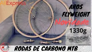 Novo projeto Rodas de Carbono Com Aros Flyweight