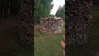 способ сушки дров...