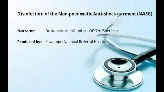 How to Disinfect the Non Pneumatic Anti shock Garment (NASG)